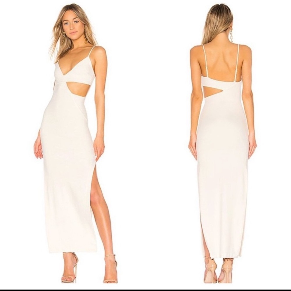 Revolve NBD Titan Dress in Ivory